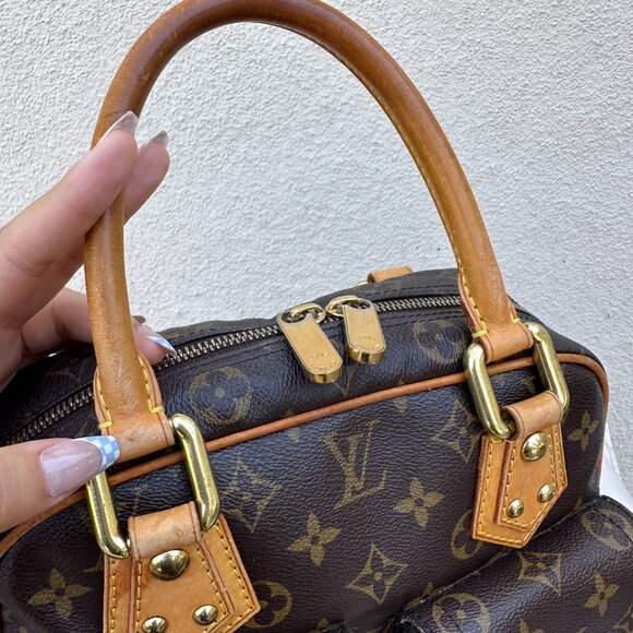 Louis Vuitton Manhattan PM Monogram Canvas Tote – Original Dustie Included - Picture 10 of 16